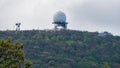 View of FAA Radar on Top of Apple Orchard Mountain
